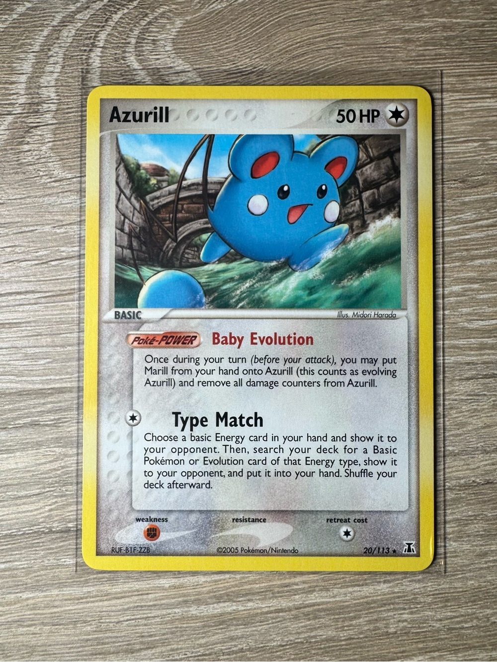 Azurill #20/Pokemon Delta Species